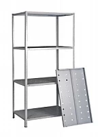 Стеллаж металлический ТС120 (1500х1200х300)/3 перф.